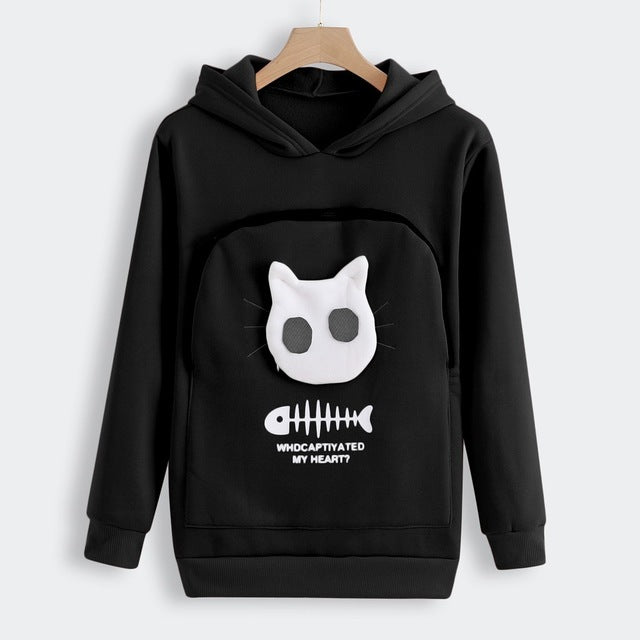 DaSilo's Cat Lovers Hoodie Kangaroo
