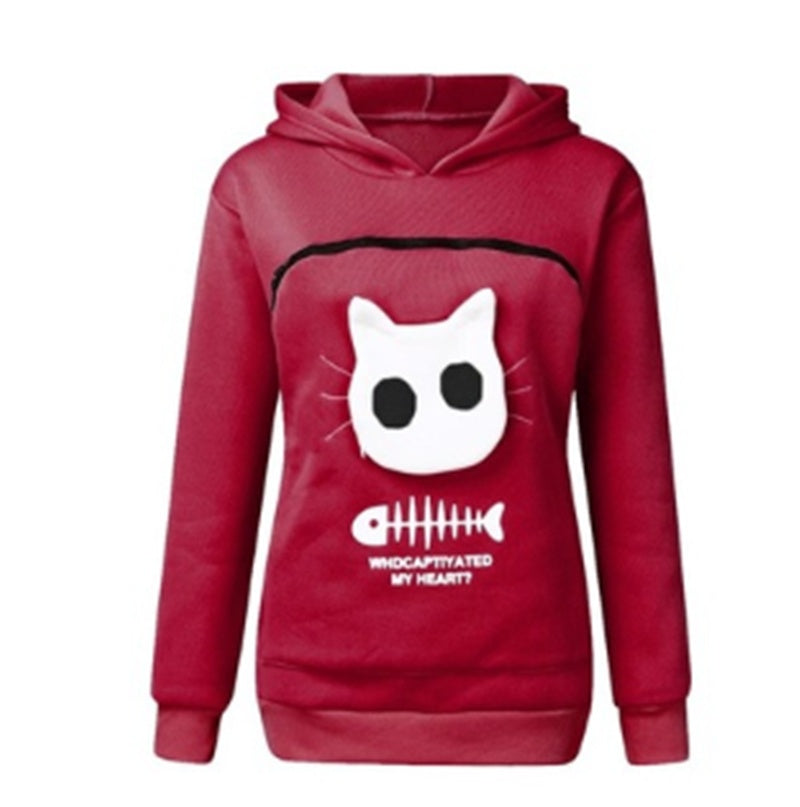 DaSilo's Cat Lovers Hoodie Kangaroo