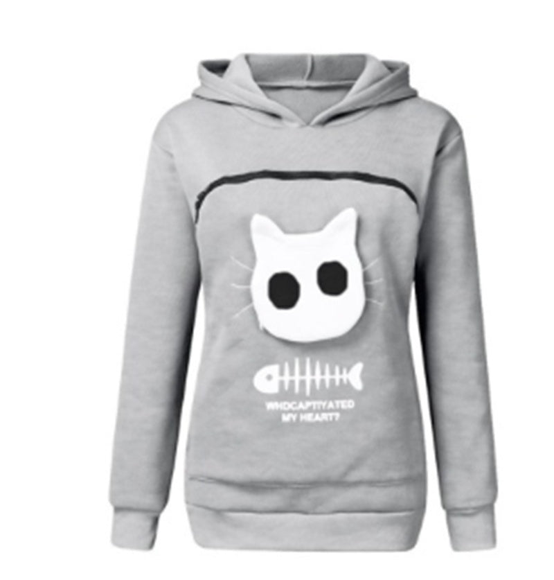 DaSilo's Cat Lovers Hoodie Kangaroo