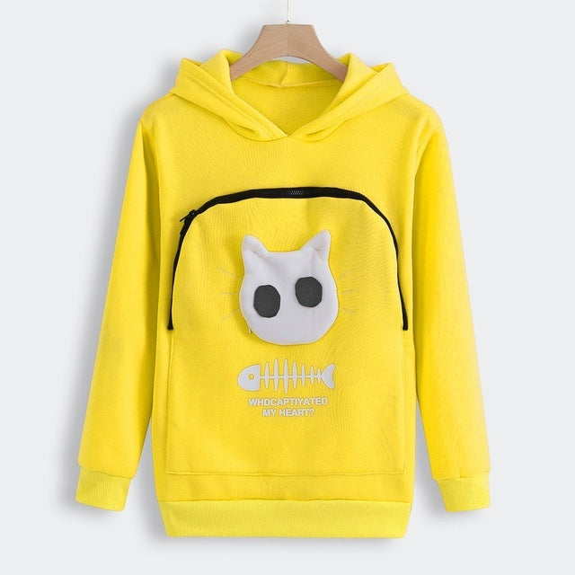 DaSilo's Cat Lovers Hoodie Kangaroo