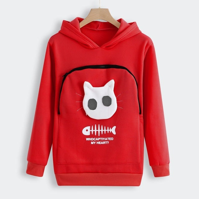 DaSilo's Cat Lovers Hoodie Kangaroo