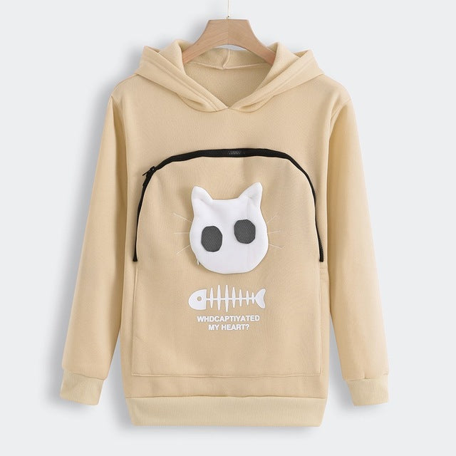 DaSilo's Cat Lovers Hoodie Kangaroo
