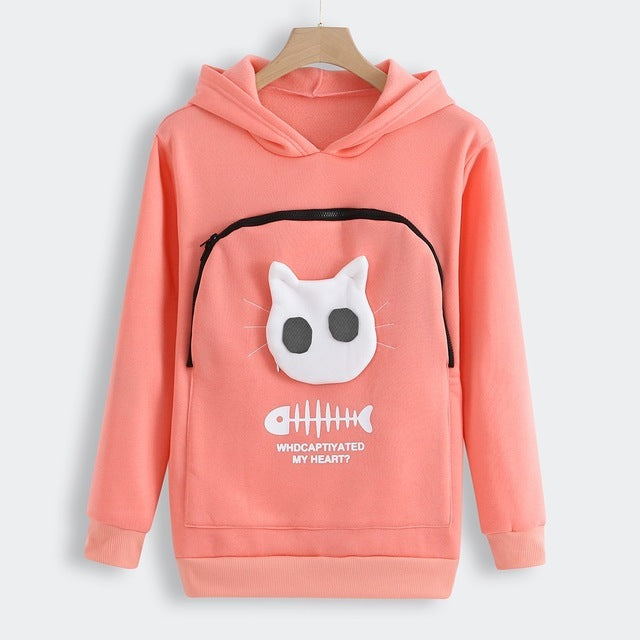 DaSilo's Cat Lovers Hoodie Kangaroo