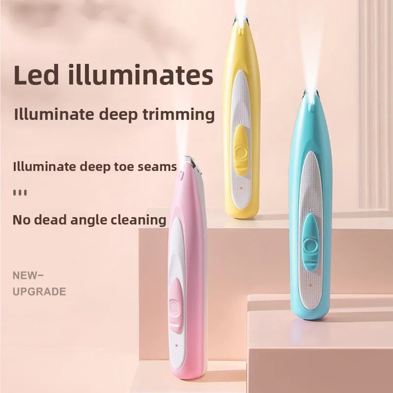 DaSilo's Dog Grooming Trimmer with LED Light LCD Display