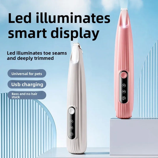 DaSilo's Dog Grooming Trimmer with LED Light LCD Display
