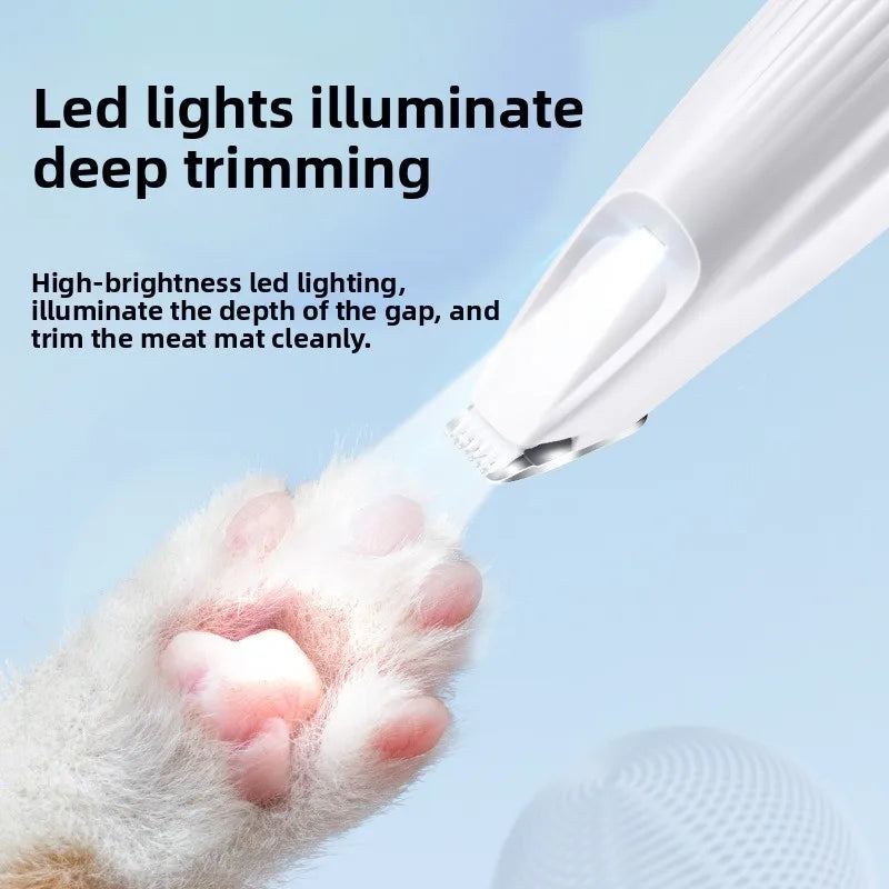 DaSilo's Dog Grooming Trimmer with LED Light LCD Display