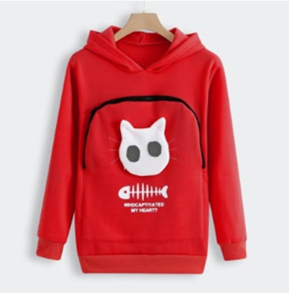 DaSilo's Cat Lovers Hoodie Kangaroo