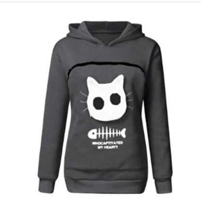 DaSilo's Cat Lovers Hoodie Kangaroo