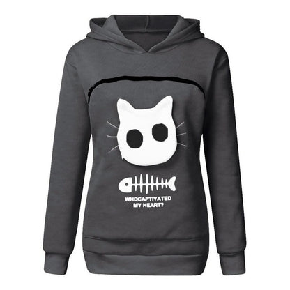 DaSilo's Cat Lovers Hoodie Kangaroo