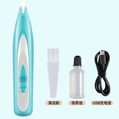 DaSilo's Dog Grooming Trimmer with LED Light LCD Display