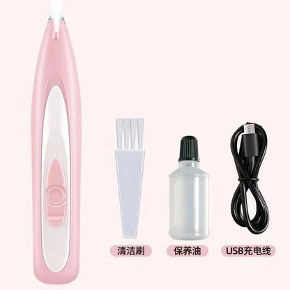 DaSilo's Dog Grooming Trimmer with LED Light LCD Display