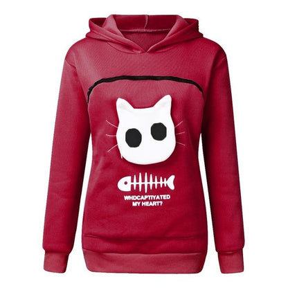 DaSilo's Cat Lovers Hoodie Kangaroo